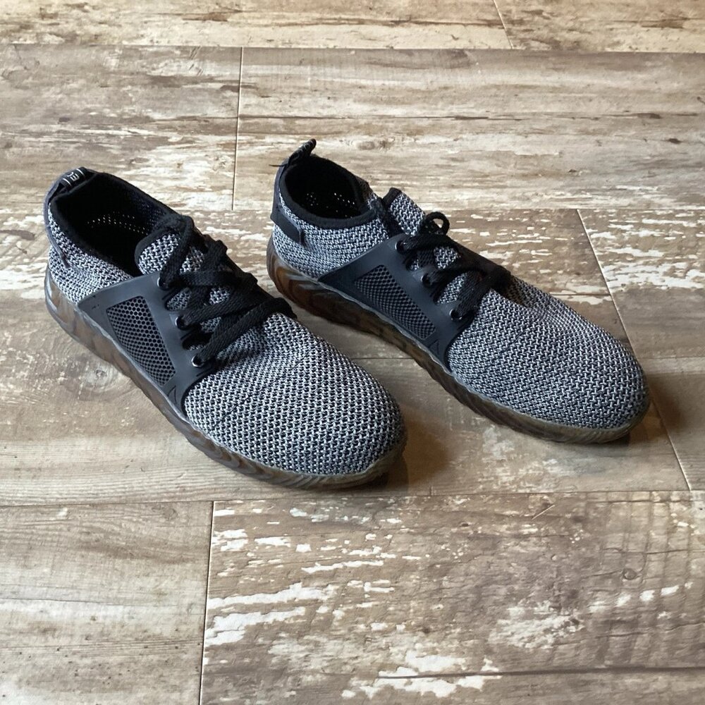 INDESTRUCTIBLE RYDER Grey Safety Steel Toe Shoes Men's US 14 EU 48